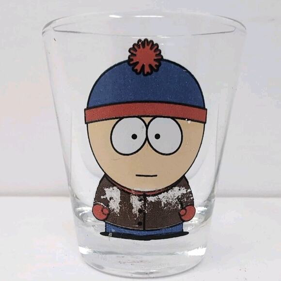 South Park 2 Inch Shot Glasses Lot Set Of 3 Stan Kenny Kyle Comedy Central 1997 - Picture 5 of 8